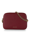 ROSSO SCURO | Borsa a tracolla in pelle martellata BRYANT Medium ROSSO SCURO | Borsa a tracolla in pelle martellata BRYANT Medium