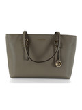 TORTORA | Borsa tote in pelle martellata QUINN Medium TORTORA | Borsa tote in pelle martellata QUINN Medium