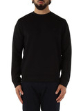 NERO | Felpa Essential in misto cotone con patch logo NERO | Felpa Essential in misto cotone con patch logo