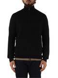NERO | Cardigan con zip in misto lana e lyocell NERO | Cardigan con zip in misto lana e lyocell