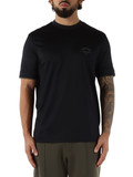 BLU SCURO | T-shirt regular fit in lyocell e cotone BLU SCURO | T-shirt regular fit in lyocell e cotone