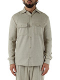 BEIGE | Giacca camicia in lana vergine e cashmere NEXT BEIGE | Giacca camicia in lana vergine e cashmere NEXT