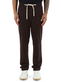 MARRONE | Pantalone in lana vergine e cashmere CARACCIOLO MARRONE | Pantalone in lana vergine e cashmere CARACCIOLO