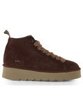 MARRONE | Stivaletti stringati P003 in suede MARRONE | Stivaletti stringati P003 in suede