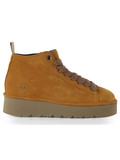 GIALLO SCURO | Stivaletti stringati P003 in suede GIALLO SCURO | Stivaletti stringati P003 in suede