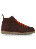 MARRONE | Stivaletti stringati P001 in suede MARRONE | Stivaletti stringati P001 in suede