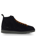 BLU SCURO | Stivaletti stringati P001 in suede BLU SCURO | Stivaletti stringati P001 in suede