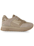 BEIGE | Sneakers in pelle e tessuto LIU JO MAXI WONDER 91 BEIGE | Sneakers in pelle e tessuto LIU JO MAXI WONDER 91