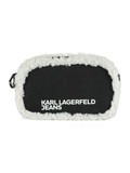 NERO | Borsa a spalla KLJ SHEARLING CAMERA BAG NERO | Borsa a spalla KLJ SHEARLING CAMERA BAG