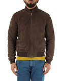 MARRONE | Giacca in suede FRIZ
