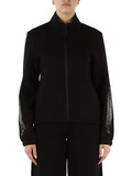 NERO | Felpa con zip in misto cotone NERO | Felpa con zip in misto cotone