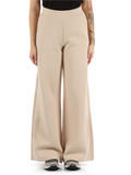 BEIGE | Pantaloni sportivi gamba larga in misto cotone BEIGE | Pantaloni sportivi gamba larga in misto cotone