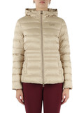 BEIGE | Giubbotto trapuntato con cappuccio BEIGE | Giubbotto trapuntato con cappuccio
