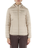 BEIGE | Giubbotto trapuntato con cappuccio BEIGE | Giubbotto trapuntato con cappuccio