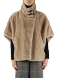 BEIGE | Cappa COMODINO in tessuto Aspen effetto pelliccia BEIGE | Cappa COMODINO in tessuto Aspen effetto pelliccia
