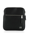 NERO | Borsa a tracolla flat con logo impresso all over NERO | Borsa a tracolla flat con logo impresso all over