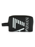 NERO | Beauty case gommato con stampa logo NERO | Beauty case gommato con stampa logo
