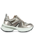 ARGENTO | Sneakers in ecopelle e tessuto VICTORIA ARGENTO | Sneakers in ecopelle e tessuto VICTORIA