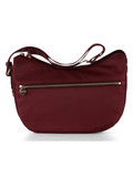 MERLOT | Borsa hobo Eco Line Luna Small in tessuto OP MERLOT | Borsa hobo Eco Line Luna Small in tessuto OP