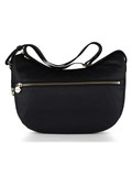 NERO | Borsa hobo Eco Line Luna Small in tessuto OP NERO | Borsa hobo Eco Line Luna Small in tessuto OP