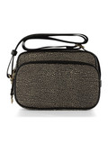 BEIGE | Borsa a tracolla Eco Line in tessuto OP e pelle BEIGE | Borsa a tracolla Eco Line in tessuto OP e pelle