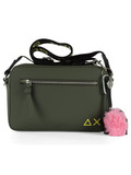 VERDE | Borsa a tracolla SAPONETTA con stampa logo VERDE | Borsa a tracolla SAPONETTA con stampa logo