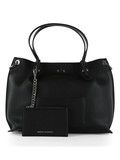 NERO | Borsa a mano in ecopelle con logo impresso NERO | Borsa a mano in ecopelle con logo impresso