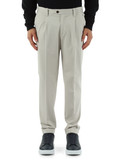GRIGIO CHIARO | Pantalone in misto viscosa con pinces GRIGIO CHIARO | Pantalone in misto viscosa con pinces
