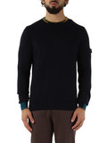 BLU SCURO | Maglia girocollo in misto lana MARLON 04 BLU SCURO | Maglia girocollo in misto lana MARLON 04