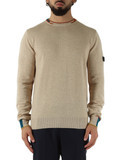 BEIGE | Maglia girocollo in misto lana MARLON 04 BEIGE | Maglia girocollo in misto lana MARLON 04