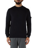 BLU SCURO | Maglia girocollo in lana THERA BLU SCURO | Maglia girocollo in lana THERA