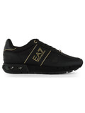 NERO | Sneakers in ecopelle e tessuto con stampa logo NERO | Sneakers in ecopelle e tessuto con stampa logo