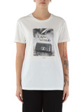 OFF WHITE | T-shirt in cotone con stampa logo frontale OFF WHITE | T-shirt in cotone con stampa logo frontale