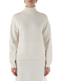 PANNA | Maglia collo alto in misto viscosa con micro paillettes PANNA | Maglia collo alto in misto viscosa con micro paillettes