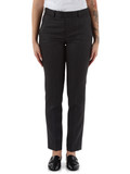 GRIGIO SCURO | Pantalone gessato in misto viscosa GRIGIO SCURO | Pantalone gessato in misto viscosa