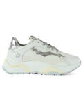BIANCO | Sneakers in pelle e tessuto ODEON LOW