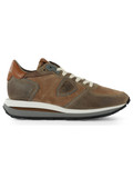 MARRONE CHIARO | Sneakers in pelle TROPEZ HAUTE LOW