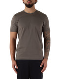 TORTORA | T-shirt in cotone con dettaglio a contrasto TORTORA | T-shirt in cotone con dettaglio a contrasto