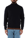 BLU SCURO | Cardigan con zip in cashmere BLU SCURO | Cardigan con zip in cashmere