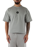 GRIGIO | PLURALS: T-shirt cropped in cotone OLEN FW 01 GRIGIO | PLURALS: T-shirt cropped in cotone OLEN FW 01