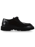 NERO | Stringata in pelle NERO | Stringata in pelle