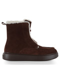 MARRONE | Stivaletti in suede con interno in ecopelliccia MARRONE | Stivaletti in suede con interno in ecopelliccia