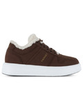 MARRONE | Sneakers in ecosuede boosted by Fessura MARRONE | Sneakers in ecosuede boosted by Fessura