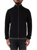 NERO | Cardigan con zip RUIZ HYBRID Softech NERO | Cardigan con zip RUIZ HYBRID Softech