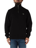 NERO | Felpa classic fit in cotone interlock a costine NERO | Felpa classic fit in cotone interlock a costine
