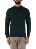VERDE | Maglia girocollo in lana merino extrafine VERDE | Maglia girocollo in lana merino extrafine