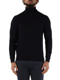 BLU SCURO | Dolcevita in lana merino extrafine BLU SCURO | Dolcevita in lana merino extrafine
