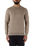 BEIGE | Maglia girocollo in lana merino extrafine BEIGE | Maglia girocollo in lana merino extrafine