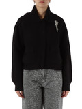 NERO | Cardigan in misto lana con spilla rimovibile NERO | Cardigan in misto lana con spilla rimovibile