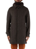 MARRONE | Cappotto MARTINEZ in misto lana chevron MARRONE | Cappotto MARTINEZ in misto lana chevron